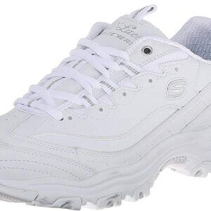 Women's Leather Sneakers Wide Size Memory Foam Cushioned Sport Casual Shoes